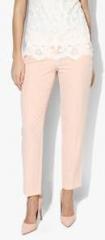 Dorothy Perkins Peach Solid Chinos women