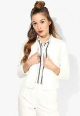 Dorothy Perkins White Solid Jacket women