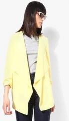 Dorothy Perkins Yellow Solid Summer Jacket women