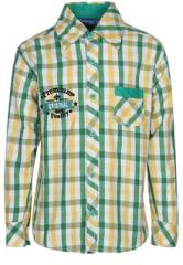 Dreamszone Green Casual Shirt boys