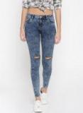 Dressberry Blue Mid Rise Jeans Women