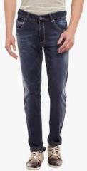 Duke Blue Washed Slim Fit Jeans men