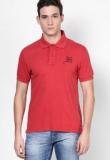 Ed Hardy Maroon Polo T Shirt Men