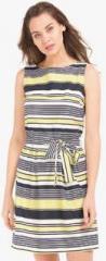 Elle Multicoloured Striped Shift Dress women