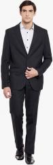 Envoy Charcoal Grey Solid Suit men