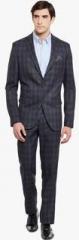 Envoy Grey Checked Suit men