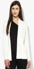 Espresso White Solid Shrug women