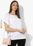 Esprit White Self Design Blouse Women