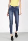 Ether Blue Solid Jeggings women