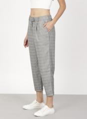 Ether Grey Slim Fit Trouser women