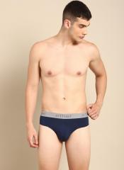 Ether Navy Blue Solid Brief ETHR BRF PK1 001D men