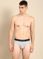 Ether White & Navy Blue Striped Briefs ETHR BRF PK1 003E men