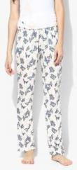 F Loop Blue Printed Pant women