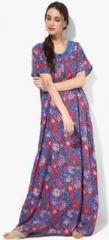 F Loop Multicoloured Printed Gown women