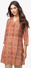 Fabindia Multicoloured Printed Tunic women