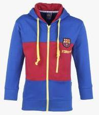 Fc Barcelona Barcelona Blue Hooded Sweatshirt boys