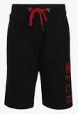 Fc Barcelona Black Football Shorts Boys