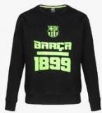 Fc Barcelona Black Football Sweatshirt boys