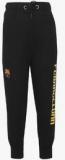 Fc Barcelona Black Printed Track Bottoms boys