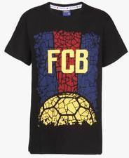 Fc Barcelona Black T Shirt boys