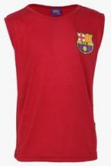 Fc Barcelona Maroon T Shirt boys