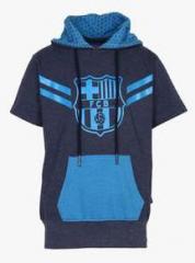 Fc Barcelona Navy Blue Hoodie boys