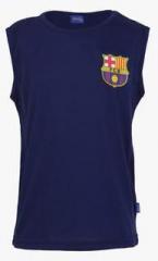 Fc Barcelona Navy Blue T Shirt boys