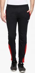 Fitz Black Slim Fit Track Pants men