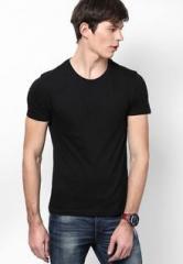 Flying Machine Black Round Neck T Shirt men