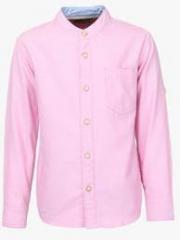 Flying Machine Boys Pink Casual Shirt boys