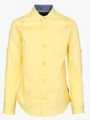 Flying Machine Boys Yellow Casual Shirt boys