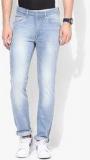 Flying Machine Everglide Light Blue Washed Mid Rise Skinny Fit Jeans men