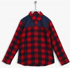 Flying Machine Red Regular Fit Casual Shirt boys