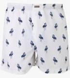 Flying Machine White Printed Boxer men