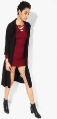 Forever 21 Black Coloured Solid Shrug women