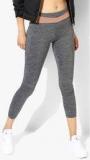 Forever 21 Dark Grey Solid Leggings women