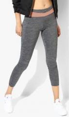 Forever 21 Dark Grey Solid Leggings women