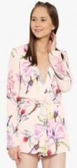 Forever 21 Pink Printed Jumpsuit women