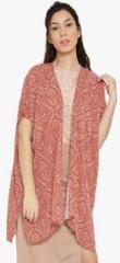 Forever 21 Rust Printed Shrug women