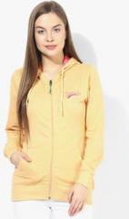 Fort Collins Peach Solid Hoodies women