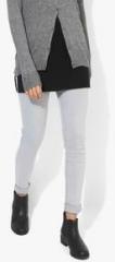 Fox Grey Mid Rise Skinny Jeans women