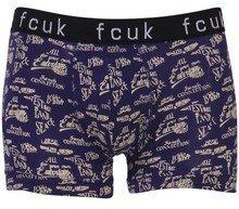 French Connection Underwear Navy Blue Trunk men