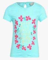 Fs Mini Klub Aqua Blue Casual Top girls