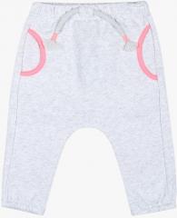 Fs Mini Klub Grey Straight Fit Track Pant girls