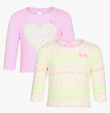 Fs Mini Klub Pack Of 2 Multicoloured Casual Tops girls