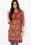 Fusion Beats Multi Printed Tunic Women