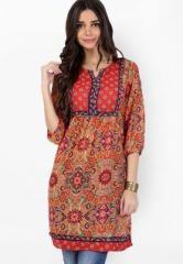 Fusion Beats Multi Printed Tunic women