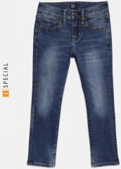 Gap Blue Fantastiflex Mid Rise High Stretch Skinny Jeans boys