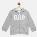 Gap Grey Melange Sweatshirt Girls