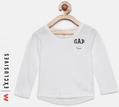 Gap White Polo T shirt girls